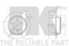 Купить Диск гальмівний невентильований NK 314049 (фото3) подбор по VIN коду, цена 1169 грн.