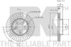 Купить Диск гальмівний невентильований Toyota Carina, Celica NK 314539 (фото3) подбор по VIN коду, цена 1069 грн.