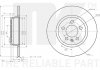 Купить Диск тормозной невентилированный Audi A1 NK 3147172 (фото1) подбор по VIN коду, цена 830 грн.