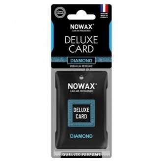 Ароматизатор целюлозний серія Delux Card 6 г. - Diamond NOWAX nx07729