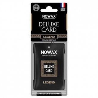 Ароматизатор целюлозний серія Delux Card 6 г. - Legend NOWAX nx07730