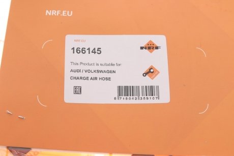 Патрубок системы охлаждения Audi A4/VW Passat 1.9D/1.9DH 95-01 NRF 166145