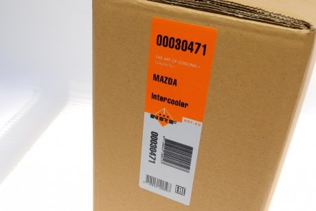 Радиатор интеркулера Mazda 6 MPV II 2.0D 02- NRF 30471
