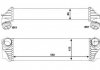 Купить Радиатор интеркулера BMW 5 (F10)/7 (F01/F02/F03/F04) 2.0/3.0D 08- BMW F10, F07, F11, F01, F04 NRF 30523 (фото11) подбор по VIN коду, цена 6416 грн.