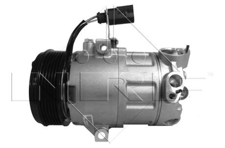 Компресор кондиціонера VW Polo V 1.6/Skoda Citigo 1.0 10- (6PK/d=110mm) NRF 32870