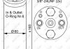 Купити Осушувач кондиціонера Mazda 323/626/Premacy 1.4-2.0 97-05 Mazda 323, 626 NRF 33125 (фото10) підбір по VIN коду, ціна 482 грн.