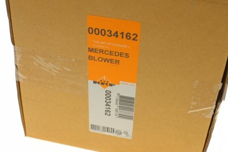 Купити Вентилятор салона Mercedes CLS-Class, S204, W204, C204, W212, S212, C124, C207, C238, A124, A207, A238, GLK-Class NRF 34162 (фото1) підбір по VIN коду, ціна 3989 грн.