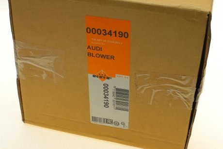 Моторчик печки Audi A8 03-10 NRF 34190