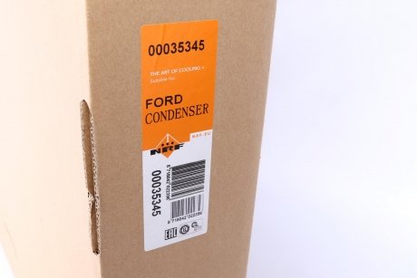 Купить Радиатор кондиционера Ford Focus 1.4-2.0 98-05 Ford Focus NRF 35345 (фото1) подбор по VIN коду, цена 2726 грн.