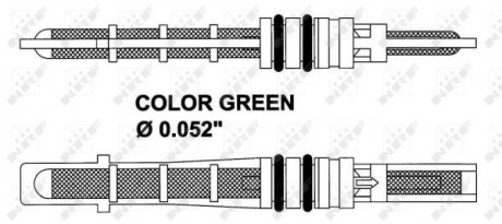 Купить Клапан системы кондиционирования (расширительный) Ford Fiesta 95-02 Ford Fiesta, KA NRF 38353 (фото1) подбор по VIN коду, цена 59 грн.