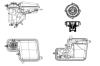 Купити Бачок розширювальний BMW 7 (E65-E67) 03-08 M54/N52/N62/N73 NRF 454034 (фото5) підбір по VIN коду, ціна 2151 грн.