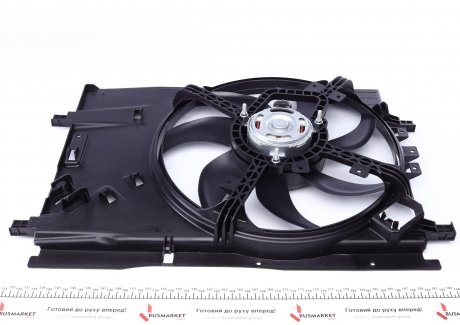 Вентилятор радиатора Fiat Punto/Opel Corsa 05- (с диффузором) NRF 47236