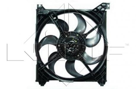 Купить Вентилятор радиатора Hyundai Santa Fe NRF 47280 (фото1) подбор по VIN коду, цена 3303 грн.
