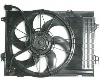 Купить Вентилятор радиатора Hyundai Tucson, KIA Sportage NRF 47286 (фото1) подбор по VIN коду, цена 4779 грн.