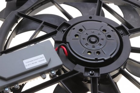 Вентилятор охолодження двигуна Mazda 3 1.6D/2.0D 03-09 (d=390mm) (з дифузором) NRF 47291
