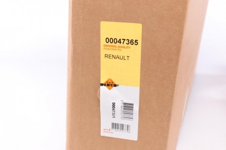 Вентилятор радіатора Renault Kangoo 1.5 dCi 03- (з дифузором) NRF 47365