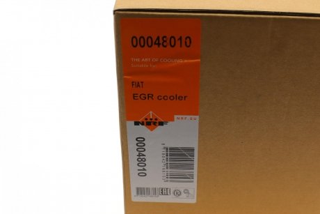 Радиатор рециркуляции ОГ Fiat Doblo 1.9D 01- NRF 48010