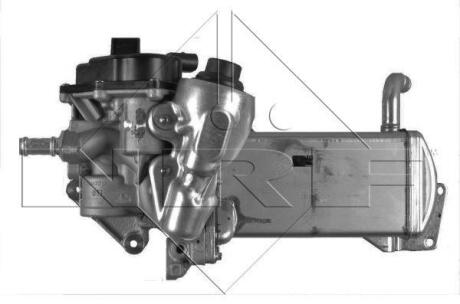 Радіатор рециркуляції ВГ з клапаном EGR VW Amarok/Audi Q5 2.0 TDI 08- NRF 48201