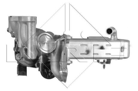 Радіатор рециркуляції ВГ з клапаном EGR Citroen Jumpy/Peugeot Expert 2.0 HDi 10- NRF 48204