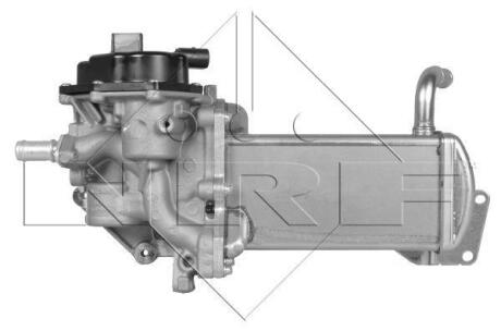 Радіатор рециркуляції ВГ з клапаном EGR VW Amarok 2.0TDI/BiTDI 10-16 NRF 48210