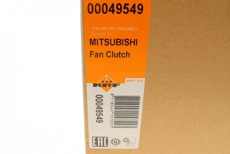 Муфта вентилятора Mitsubishi L300/L300 III 2.5D 86-06 NRF 49549