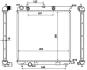 Купити Радіатор охолодження Citroen C2/C3/Peugeot 1007/207 1.1-1.6 03- NRF 50430 (фото1) підбір по VIN коду, ціна 2668 грн.
