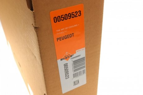 Купить Радиатор Peugeot 206 NRF 509523 (фото1) подбор по VIN коду, цена 2112 грн.