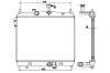 Купити Радіатор охолодження Hyundai Getz 1.5 CRDi 03-09 NRF 53170 (фото2) підбір по VIN коду, ціна 5141 грн.