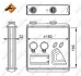 Купить Радиатор печки Opel Meriva A 03-10 Opel Meriva NRF 54298 (фото2) подбор по VIN коду, цена 1385 грн.