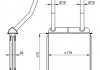 Купить Радиатор печки Opel Astra F/G 91-05 /Vectra A -95 Opel Vectra, Astra NRF 58147 (фото6) подбор по VIN коду, цена 1399 грн.
