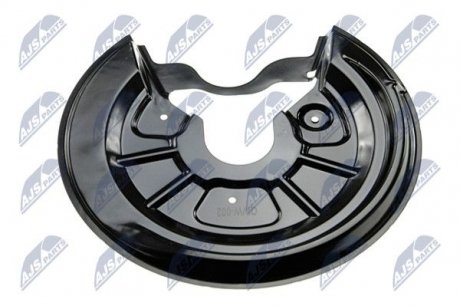 Захист тормозного диска задн Seat Leon, Volkswagen Golf, Skoda Octavia, Superb, Audi A3, Volkswagen Jetta, Touran, Seat Altea, Toledo NTY htovw002