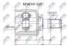 Купить ШАРНІР РІВНИХ КУТОВИХ ШВИДКОСТЕЙ | HYUNDAI SONATA EF 2.0,2.4,2.5,2,7 /MTM/ 98-04 Л/П, SONATA NF 04- Л/П Hyundai Sonata NTY npwhy509 (фото1) подбор по VIN коду, цена 1389 грн.