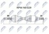Купить Полуось передняя L=R Navara/Pathfinder Nissan Navara, Pathfinder NTY npwns029 (фото3) подбор по VIN коду, цена 3225 грн.