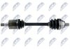 Купить Полуось передняя левая Audi A3, Volkswagen Golf, Touran, Seat Altea, Toledo, Skoda Octavia, Volkswagen Passat, Jetta, Seat Leon NTY npw-vw-052 (фото1) подбор по VIN коду, цена 3505 грн.