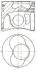 Купить Поршень двигуна Audi 80, Volkswagen Passat, Golf, Vento, Seat Ibiza, Audi A6, A4, Volkswagen Sharan, Ford Galaxy, Seat Toledo, Volkswagen Polo NURAL 87-114900-95 (фото1) подбор по VIN коду, цена 3825 грн.