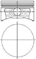 Поршень в комплекті на 1 циліндр, STD NURAL 87-785000-00