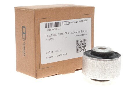 Сайлентблок рычага (переднего/сверху/спереди/сзади)) Audi A4/A6/A8 94- OE Germany 800739