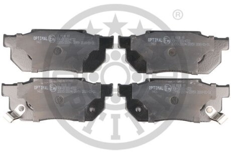 Гальмівні колодки дискові Optimal bp-09401