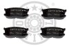 Купити Гальмівні колодки дискові Optimal bp-09411 (фото1) підбір по VIN коду, ціна 1419 грн.