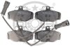 Купити Гальмівні колодки дискові Optimal bp-09422 (фото1) підбір по VIN коду, ціна 795 грн.