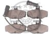 Купити Гальмівні колодки дискові Optimal bp-09422 (фото2) підбір по VIN коду, ціна 795 грн.