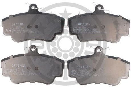 Фото гальмівні колодки дискові Volvo 480, 440, 460 Optimal bp-09623 Гальмівні колодки дискові Volvo 480, 440, 460 Optimal bp-09623