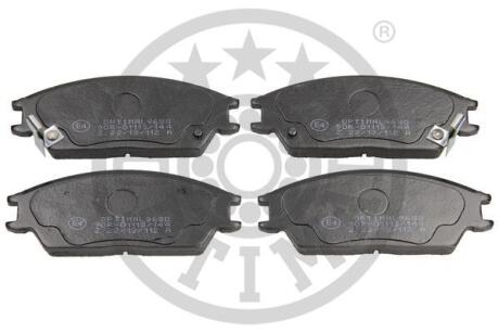 Гальмівні колодки дискові Optimal bp-09680