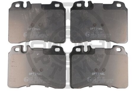 Гальмівні колодки дискові Optimal bp-09753