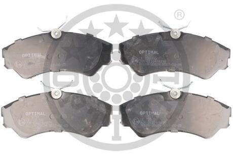 Гальмівні колодки дискові Optimal bp-09757