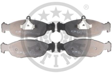 Купить Гальмівні колодки дискові Opel Corsa, Vectra, Astra, Combo, Daewoo Nexia, Lanos Optimal bp-09771 (фото1) подбор по VIN коду, цена 779 грн.