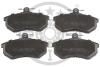Купить Гальмівні колодки дискові Volkswagen Golf, Jetta, Passat, Scirocco, Corrado, Seat Ibiza Optimal bp-09774 (фото1) подбор по VIN коду, цена 1000 грн.