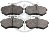 Купить Гальмівні колодки дискові Volkswagen Golf, Jetta, Passat, Scirocco, Corrado, Seat Ibiza Optimal bp-09774 (фото2) подбор по VIN коду, цена 1000 грн.