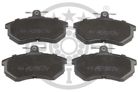 Гальмівні колодки дискові Optimal bp-09774