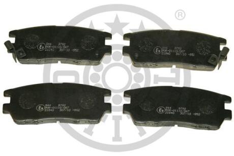Гальмівні колодки дискові Optimal bp-09792